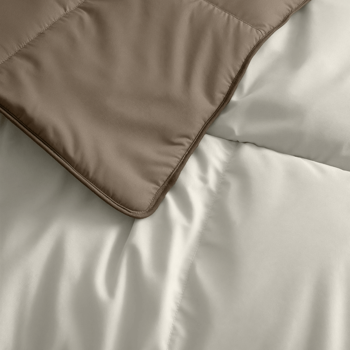 Zelesta Premiumbed Katoen - Taupe & Cream