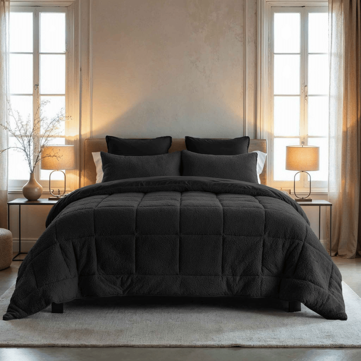 Zelesta Teddybed - Antraciet