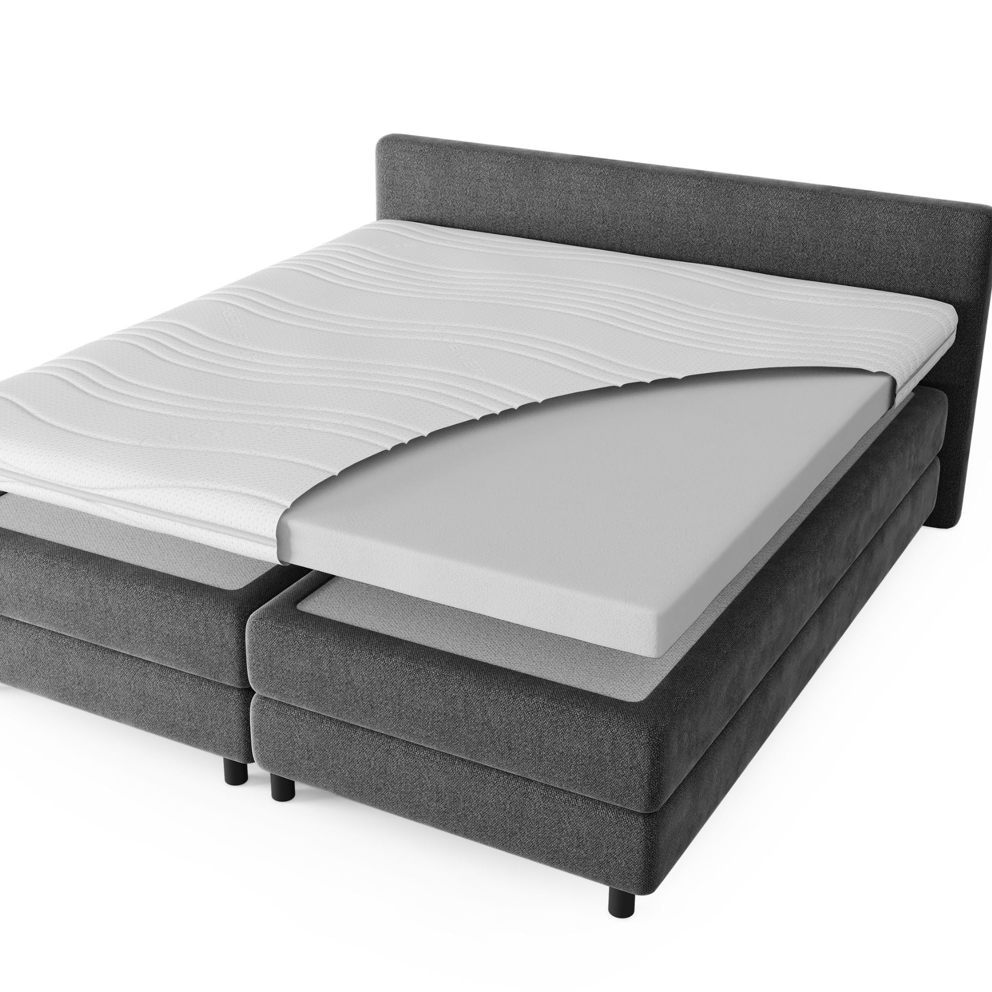 Topdekmatras - Comfortschuim Aloë Vera Tijk
