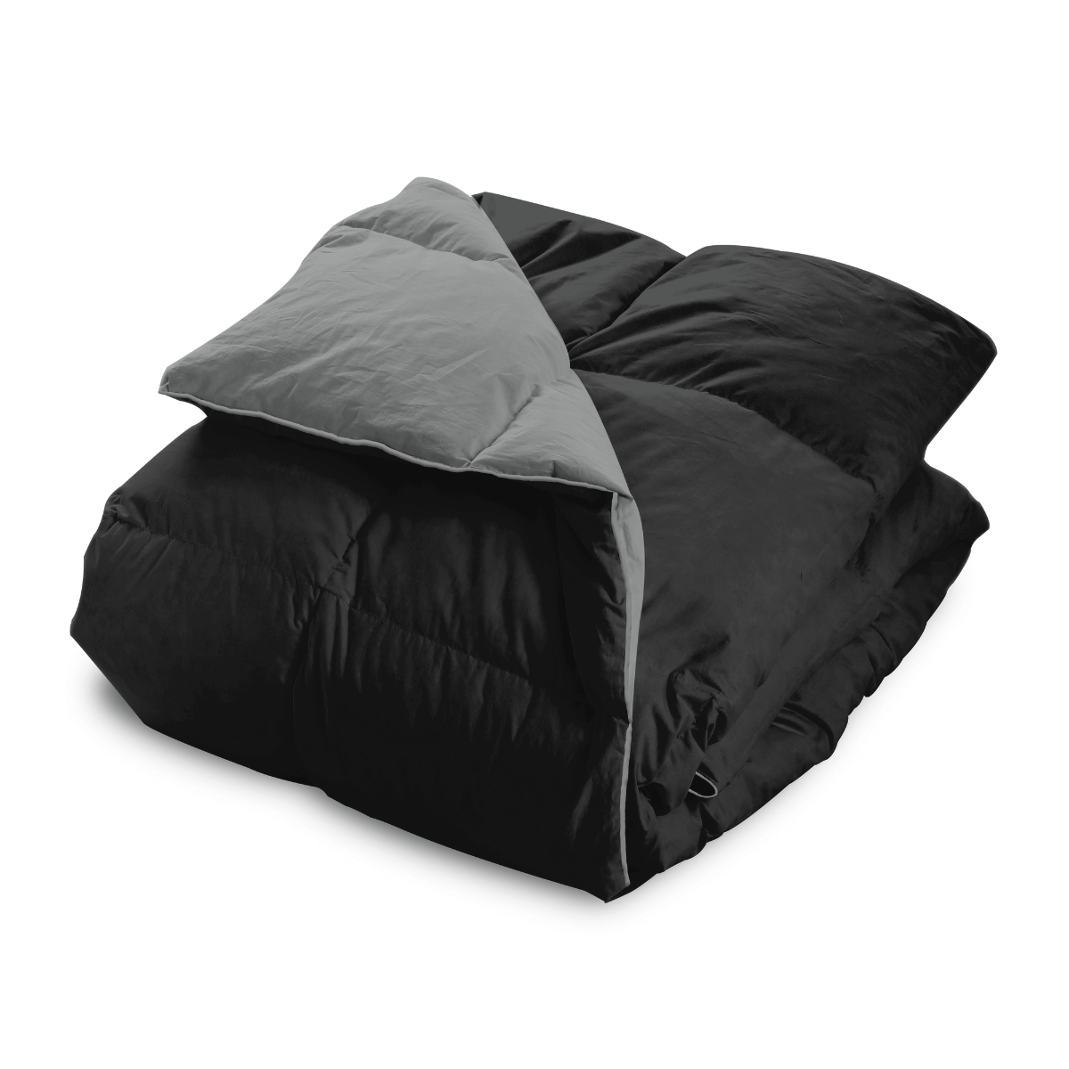 Zelesta Percale Cottonbed Katoen - Black & Anthracite
