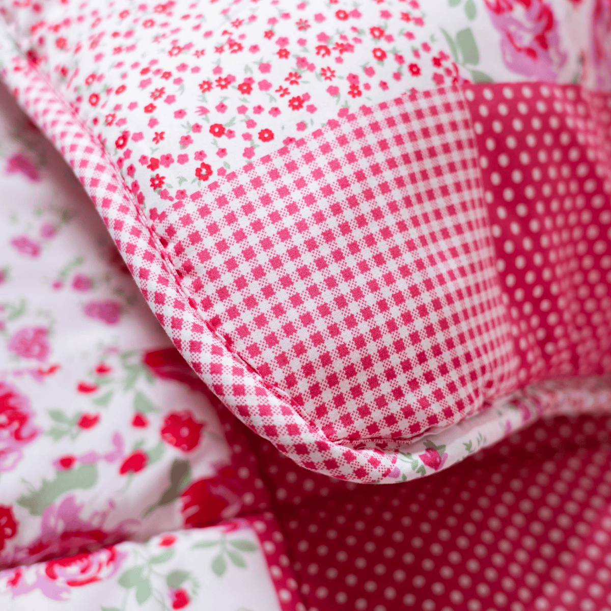 Zelesta Wonderbed 4 Seasons Double - Patchwork Pink