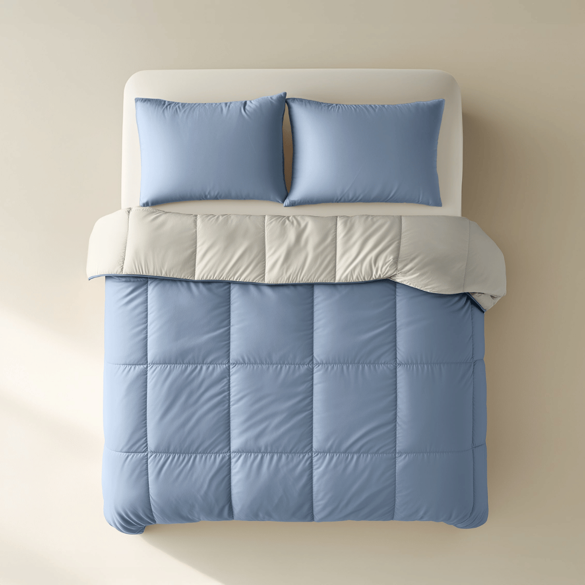 Zelesta Premiumbed Katoen - Dream Blue & Cream