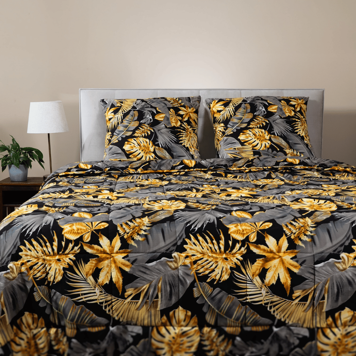 Zelesta Wonderbed 4 Seasons Double - Golden Leaves