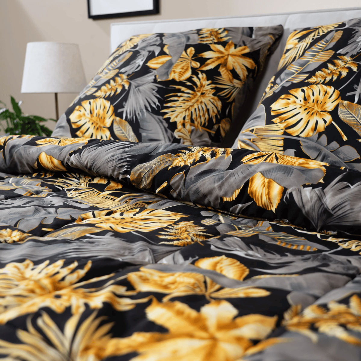 Zelesta Wonderbed 4 Seasons Double - Golden Leaves