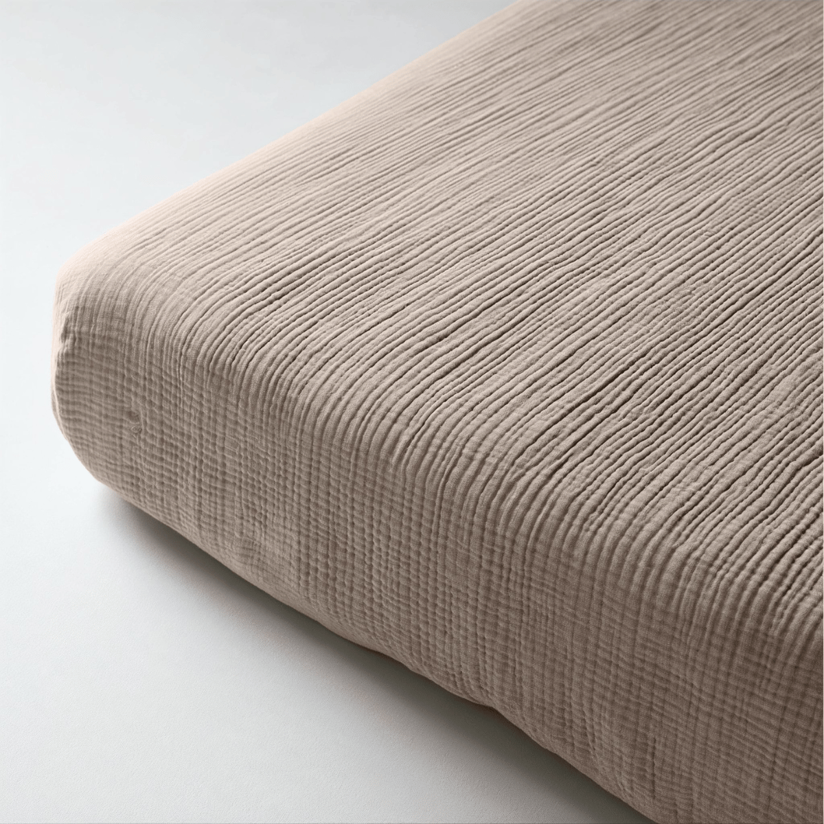 Mousseline Hoeslaken - Dune