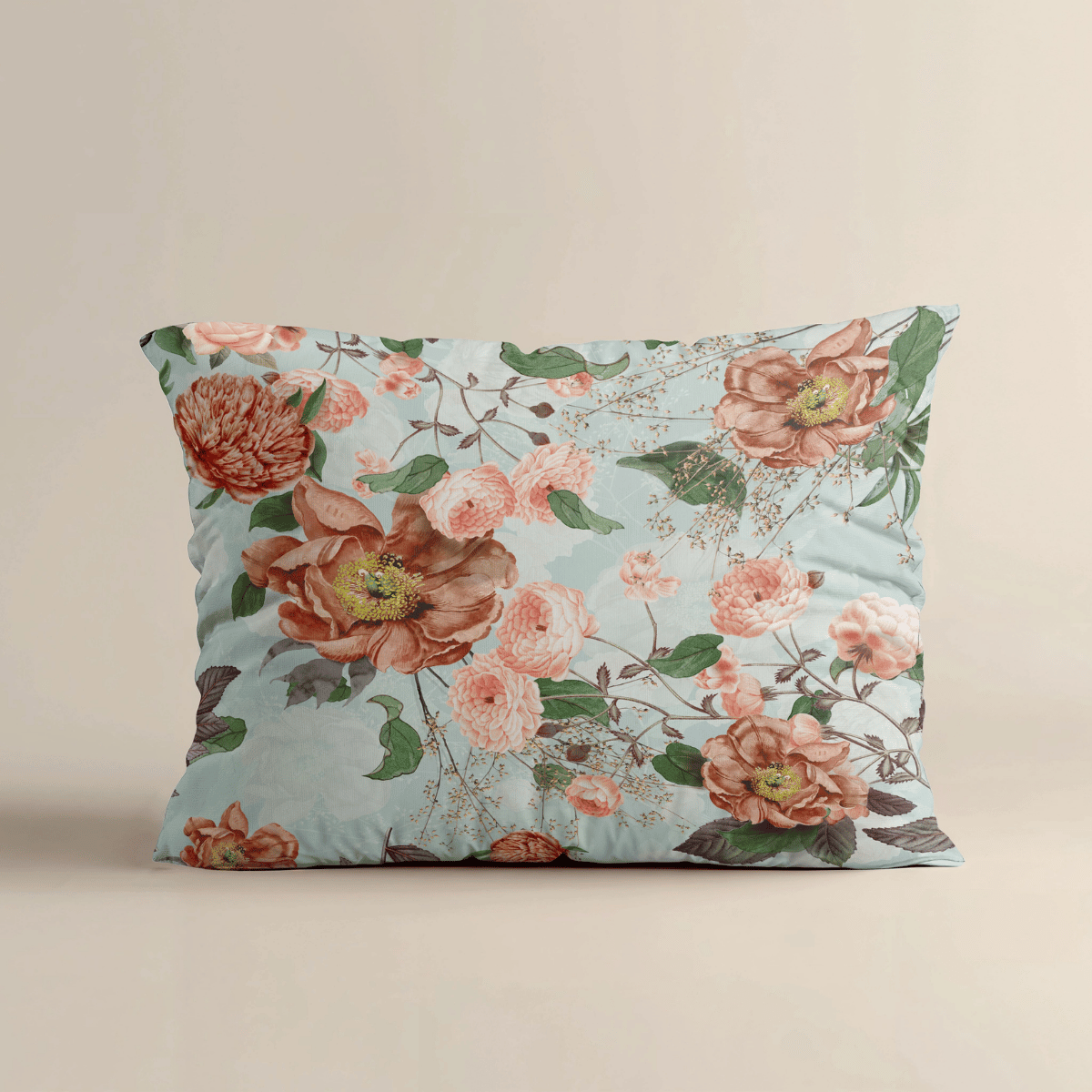 Zelesta Royalbed Kussensloop Set van 2 - Happy Flower