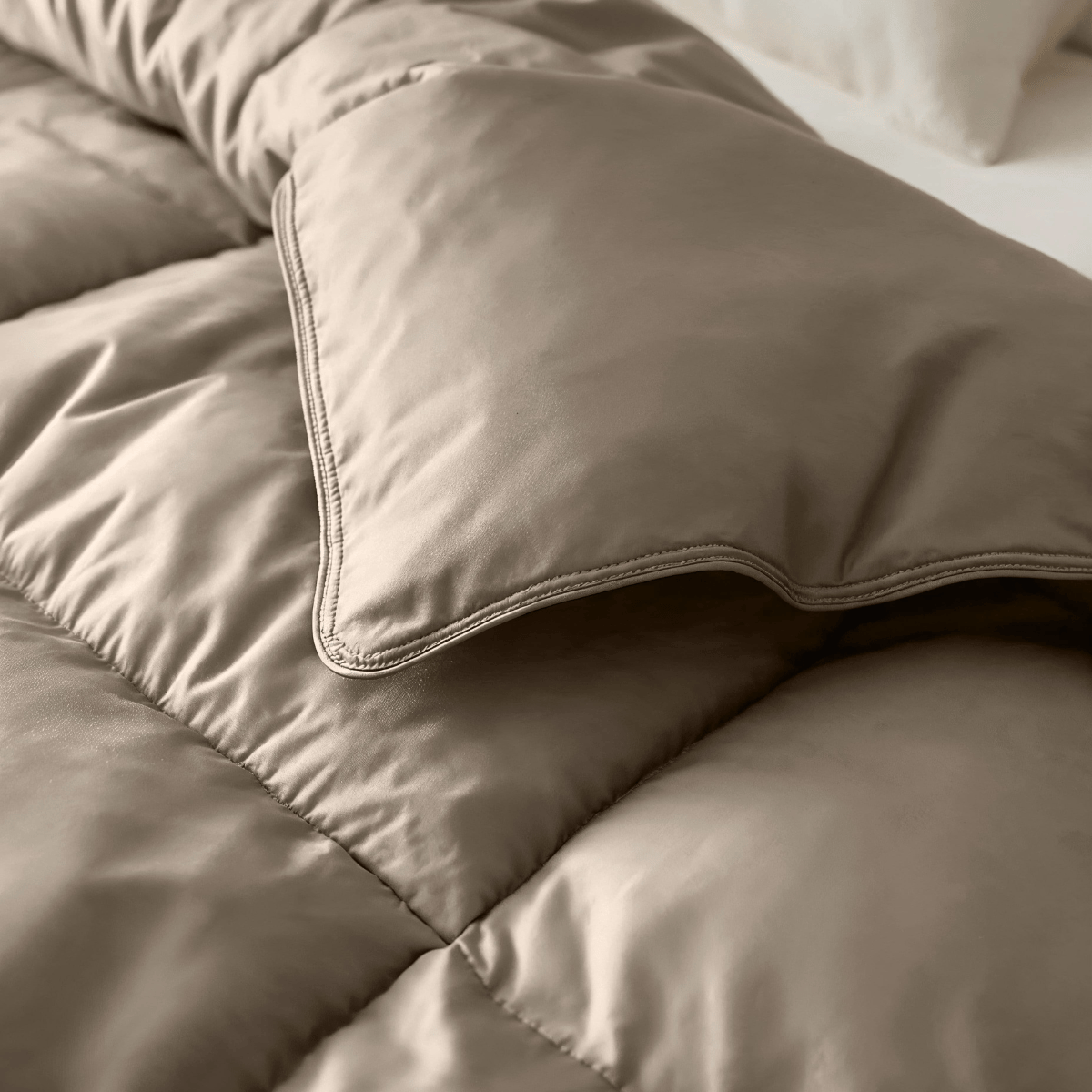 Zelesta Satinbed Katoen - Beautiful Brown