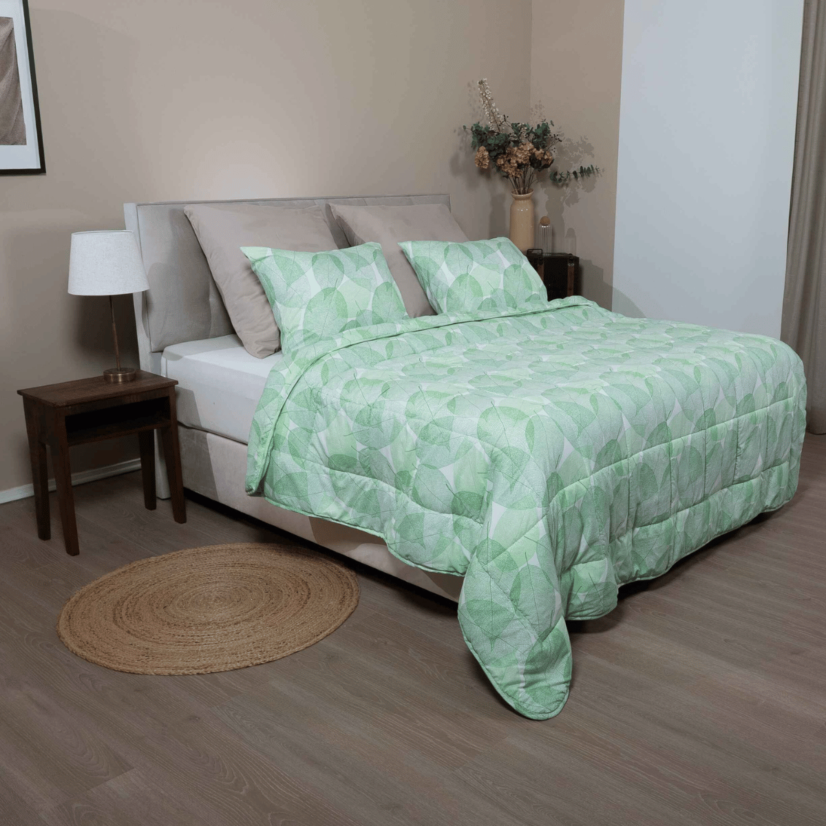 Zelesta Wonderbed 4 Seasons Double -  Fresh Leaf