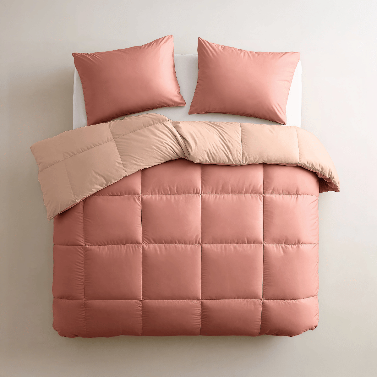Zelesta Premiumbed Katoen - Salmon & Peach