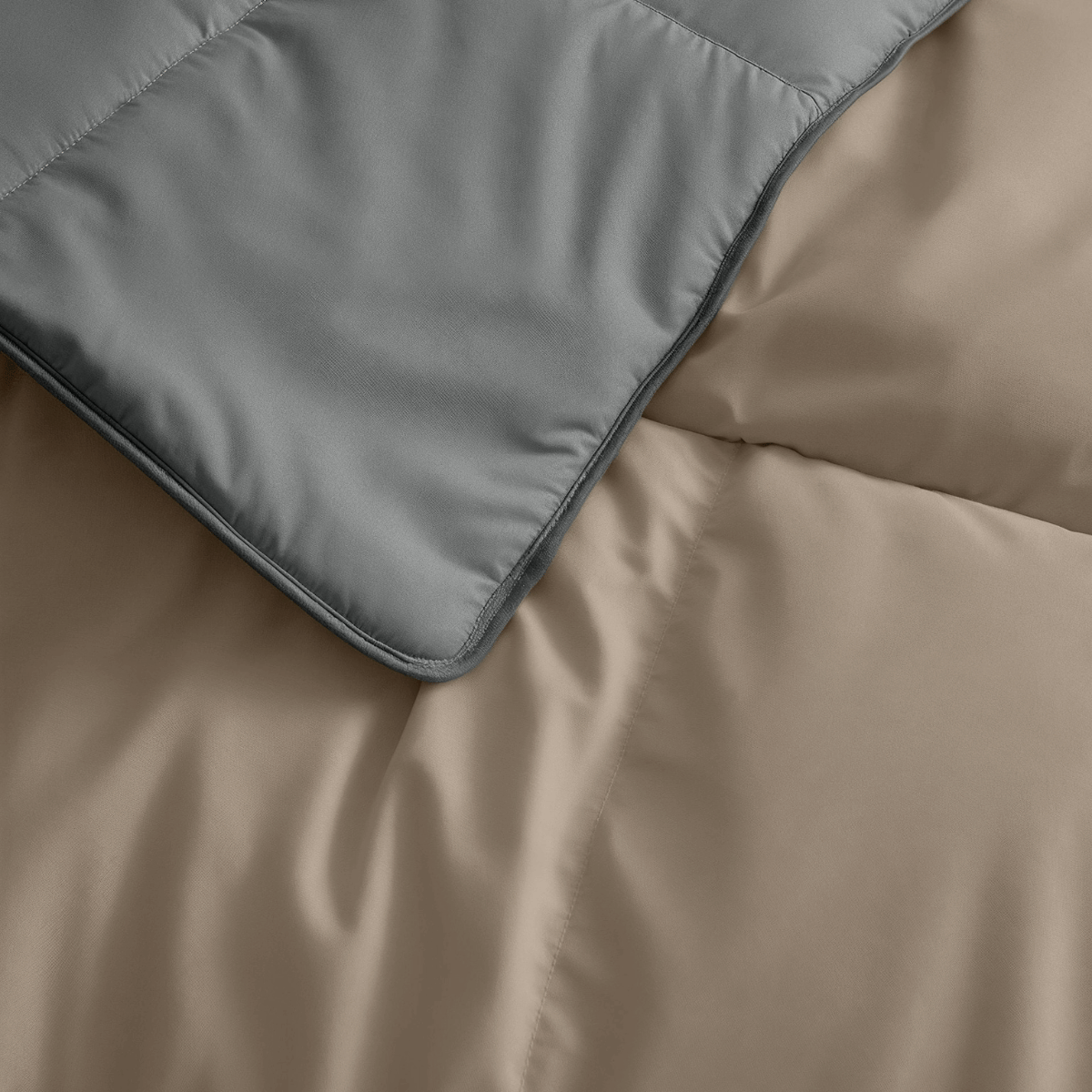 Zelesta Premiumbed Katoen Light - Anthracite & Taupe