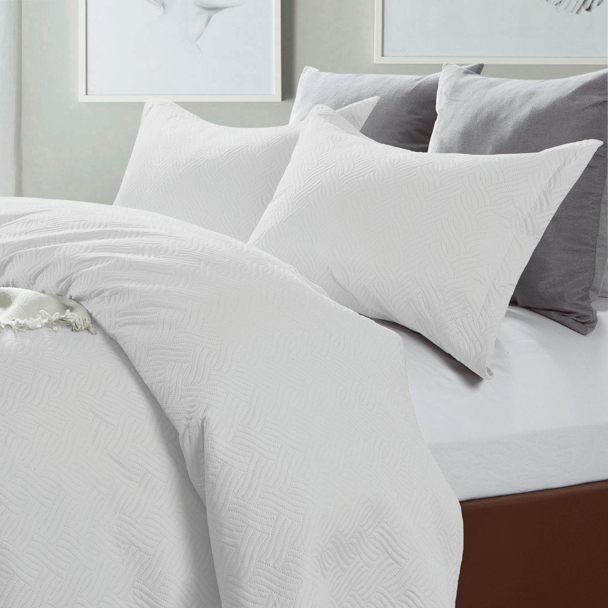 Wave Sprei Wit