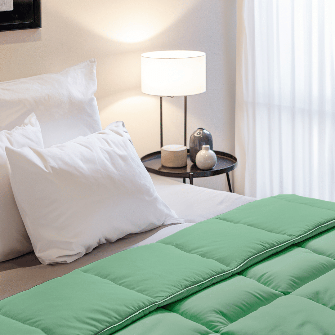 Zelesta Percale Cottonbed Katoen - Pastel Green