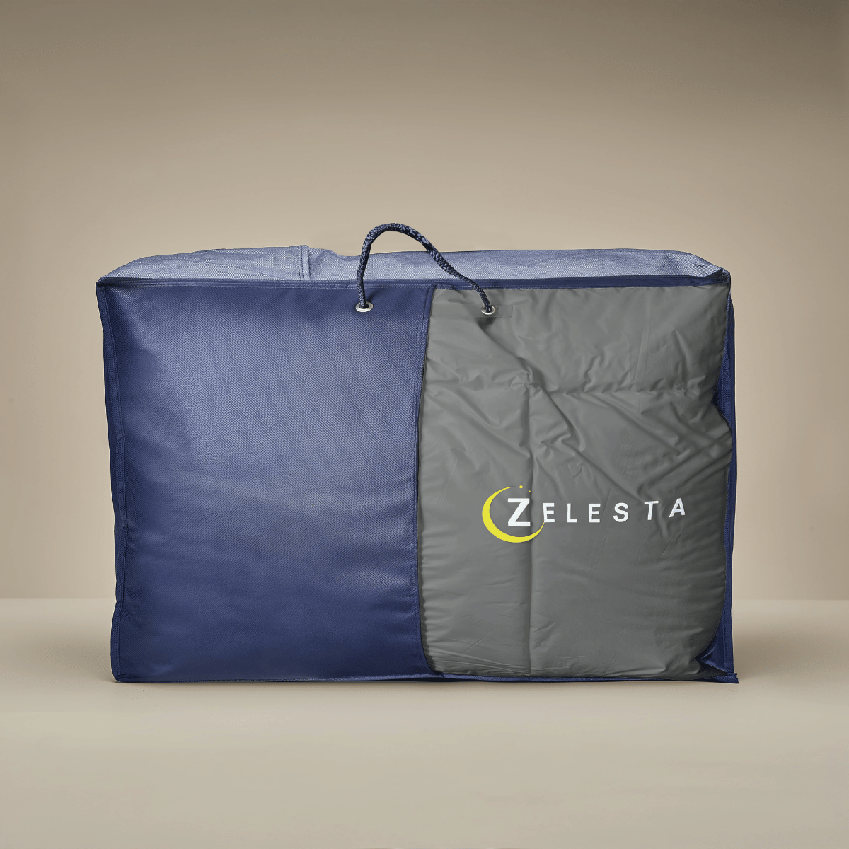 Zelesta Premiumbed Katoen Light - Anthracite & Taupe
