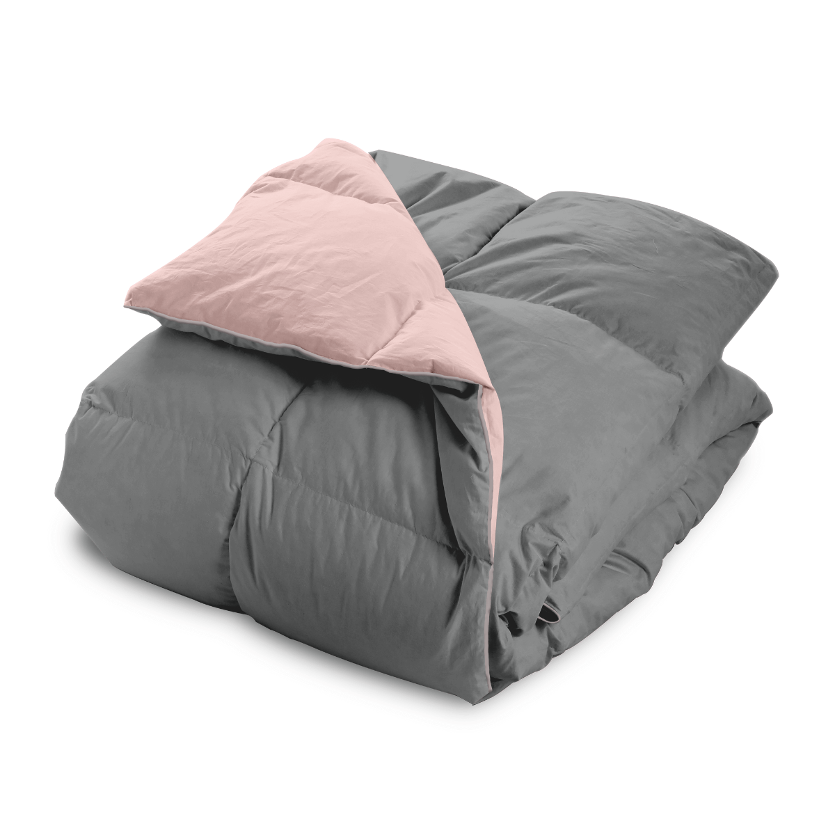 Zelesta Percale Cottonbed Katoen - Pink & Grey