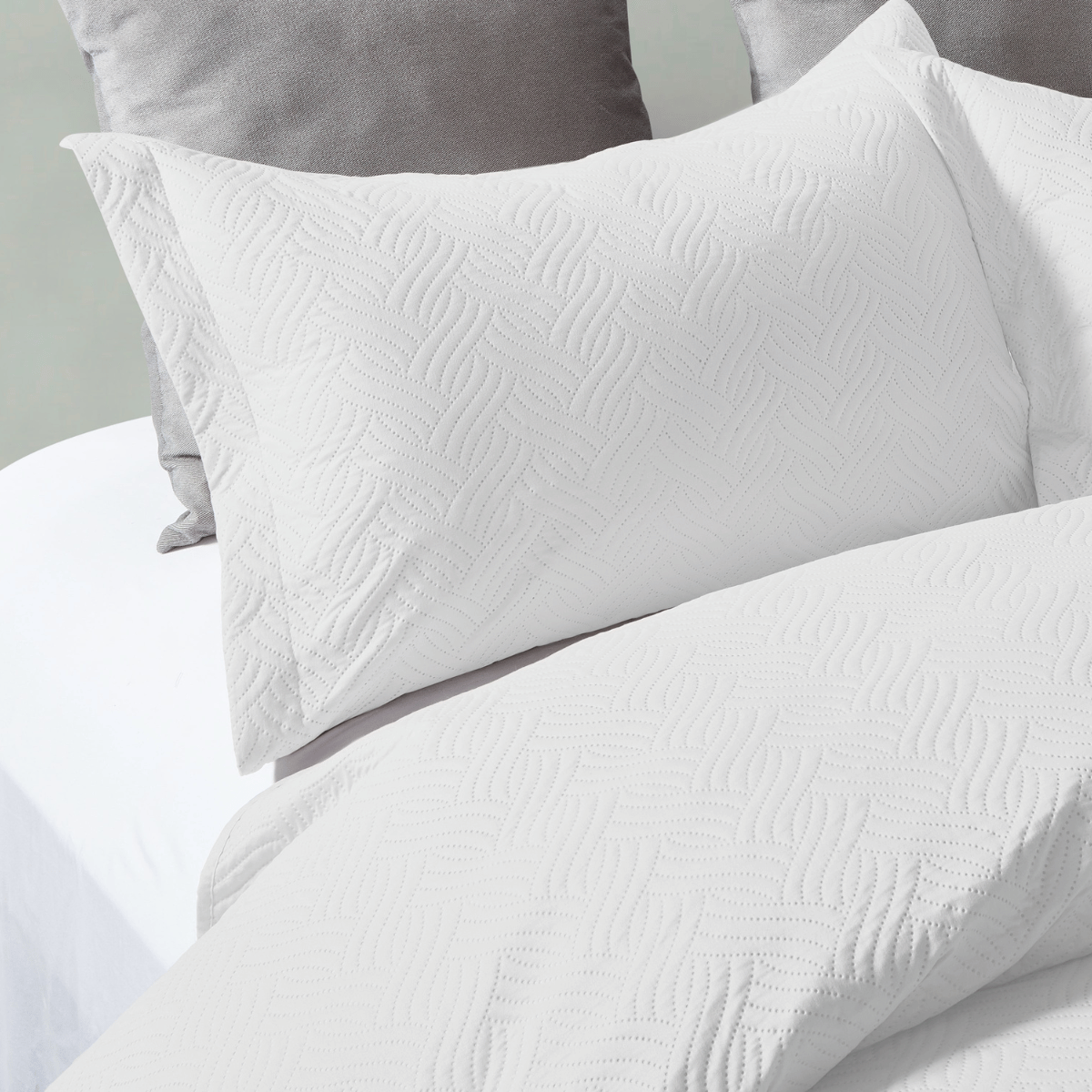 Wave Sprei Wit