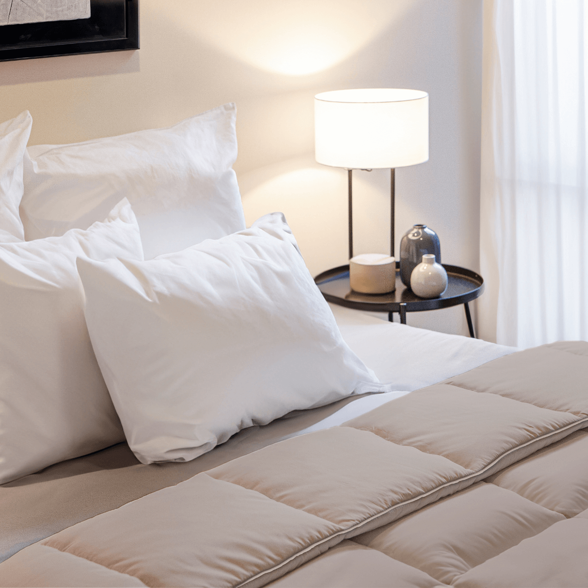 Zelesta Percale Cottonbed Katoen - Taupe