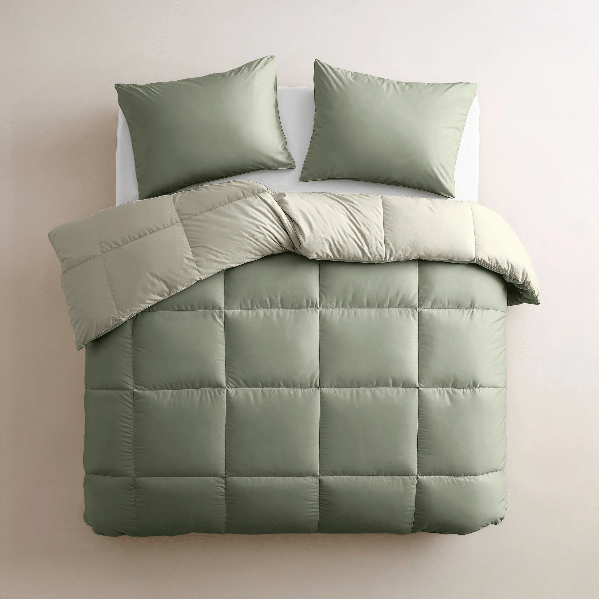 Zelesta Premiumbed Katoen - Olive & Mint