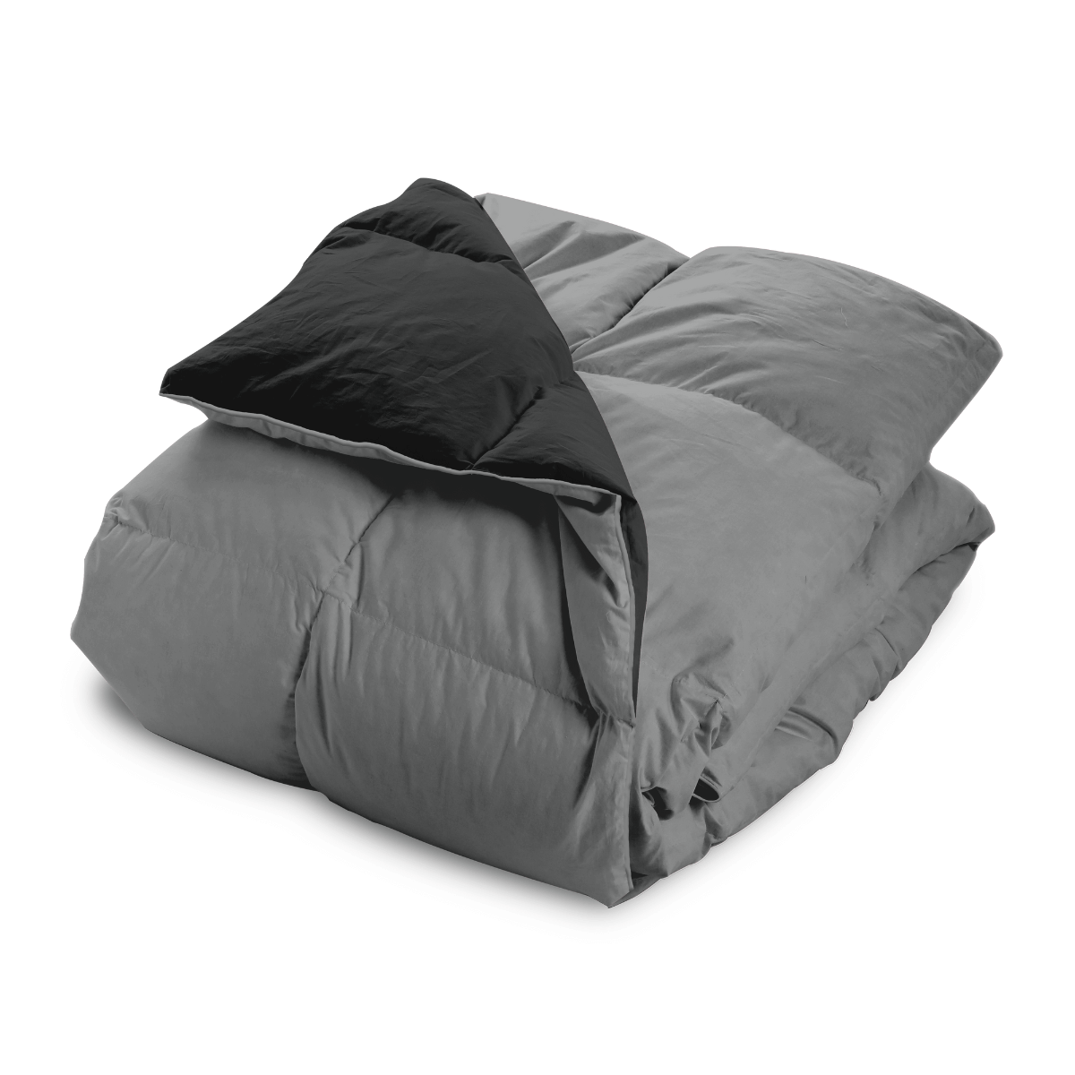Zelesta Percale Cottonbed Katoen - Black & Anthracite