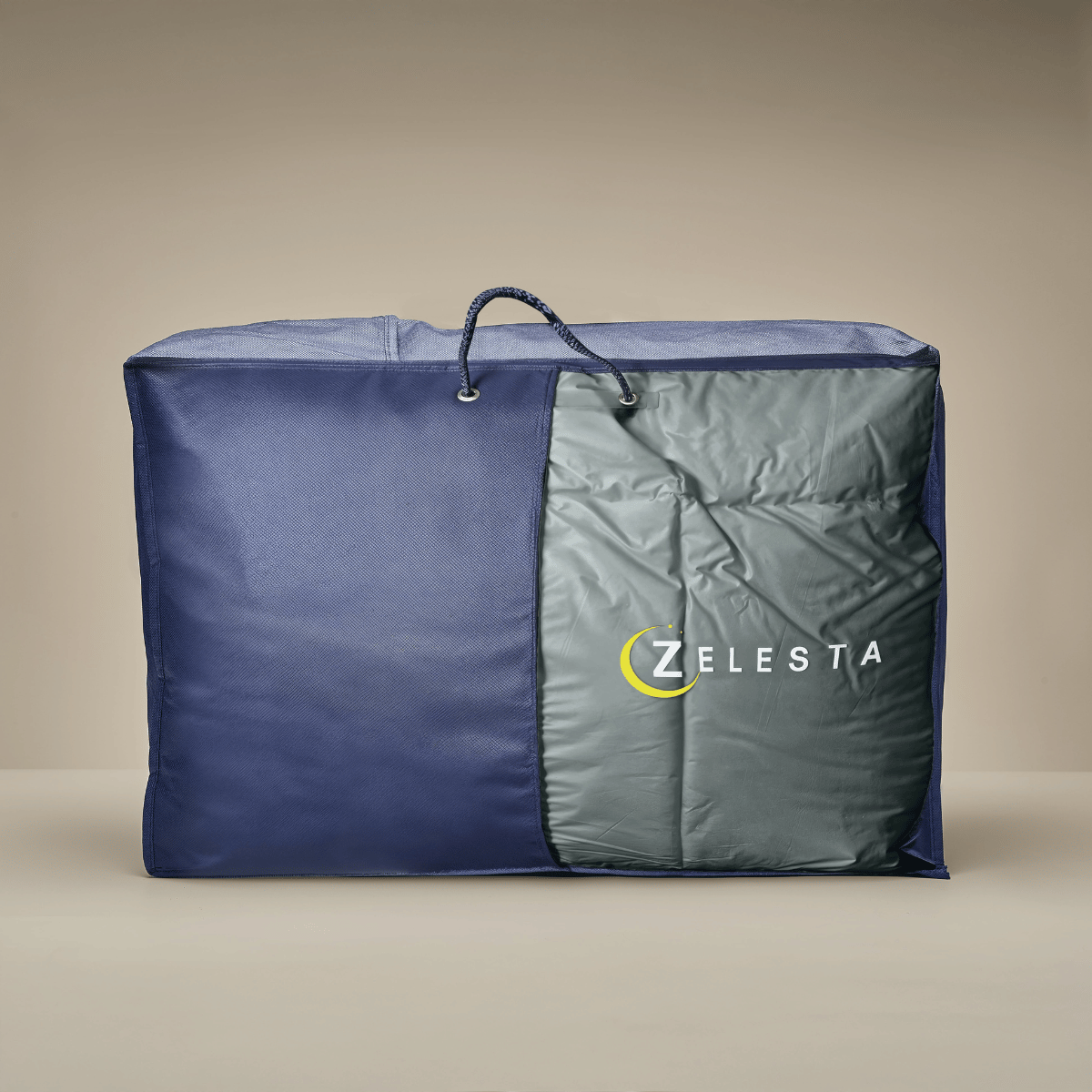Zelesta Satinbed Katoen - Grateful Green