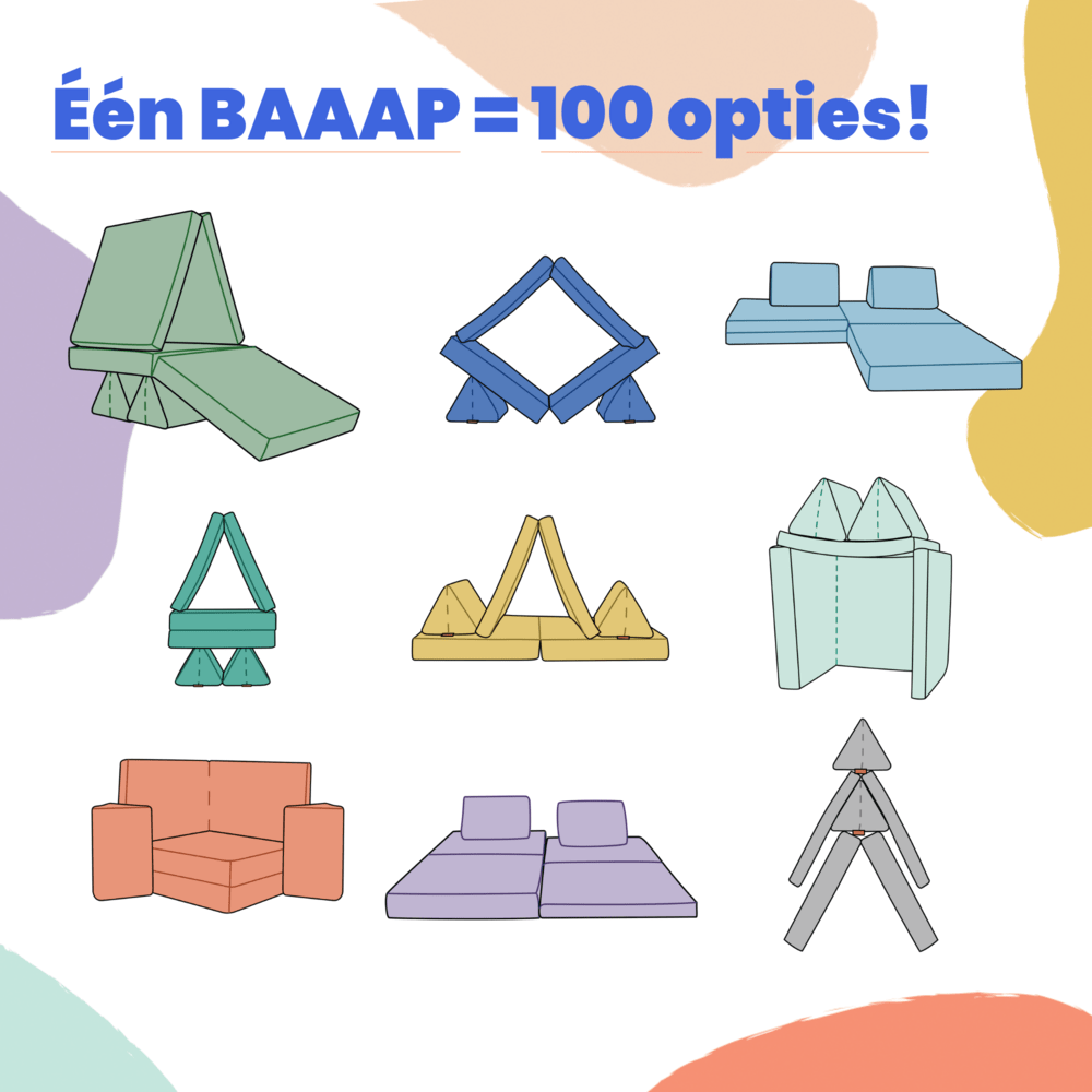 BAAAP - De geliefde speelbank - Creme Corduroy