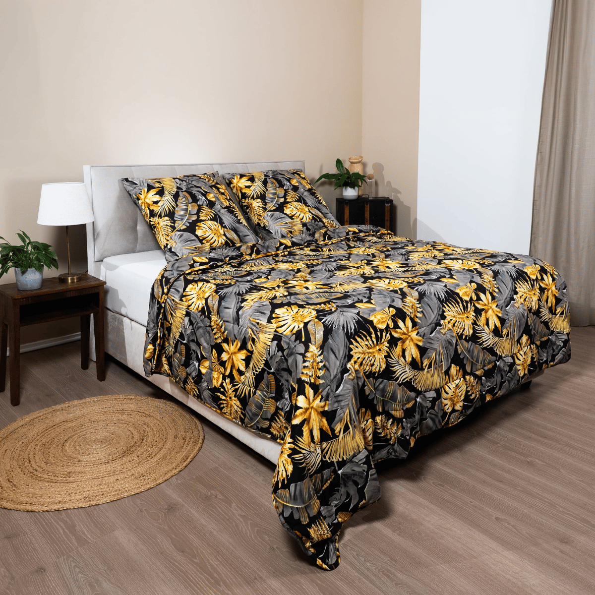 Zelesta Wonderbed 4 Seasons Double - Golden Leaves