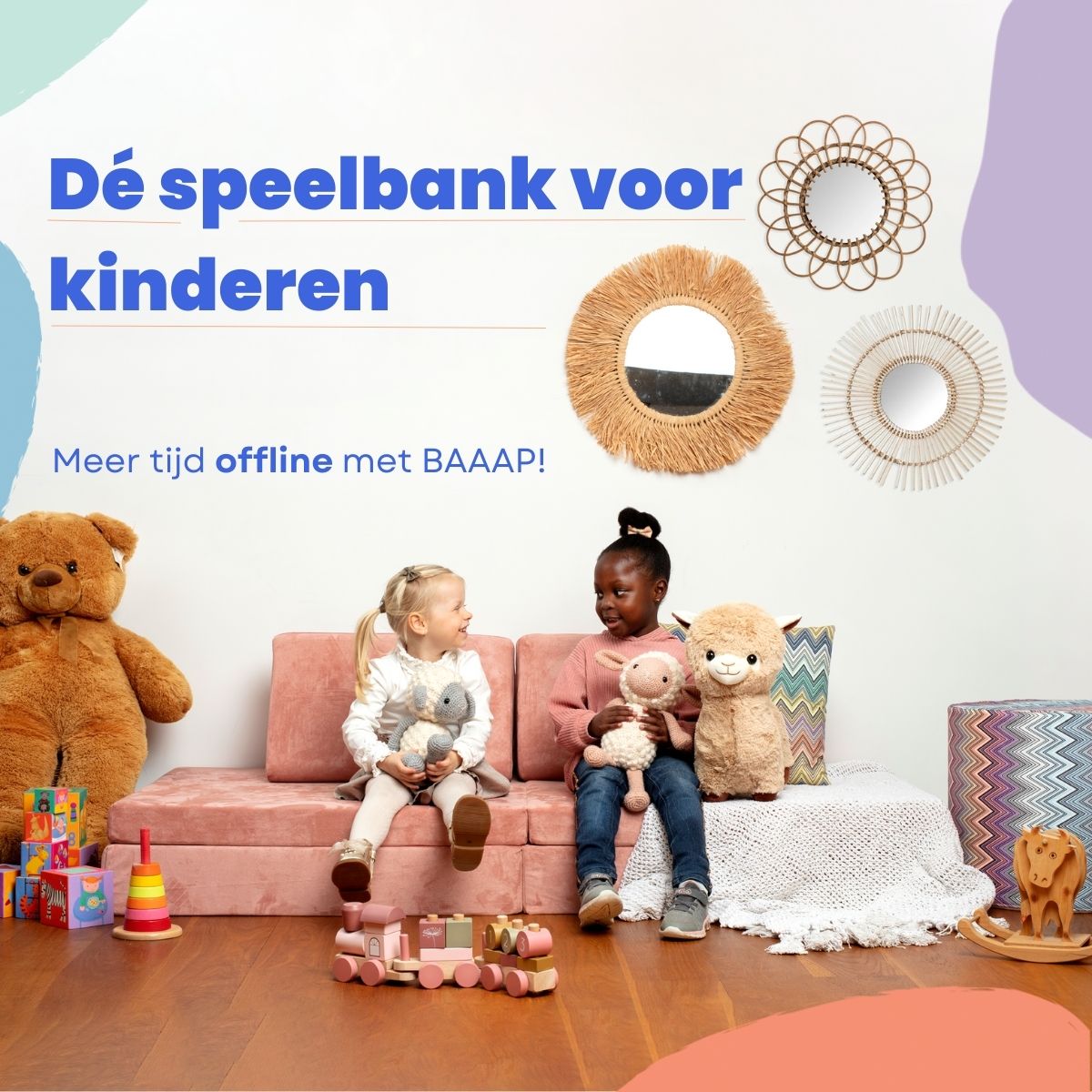 BAAAP - De geliefde speelbank - Pink Serenade