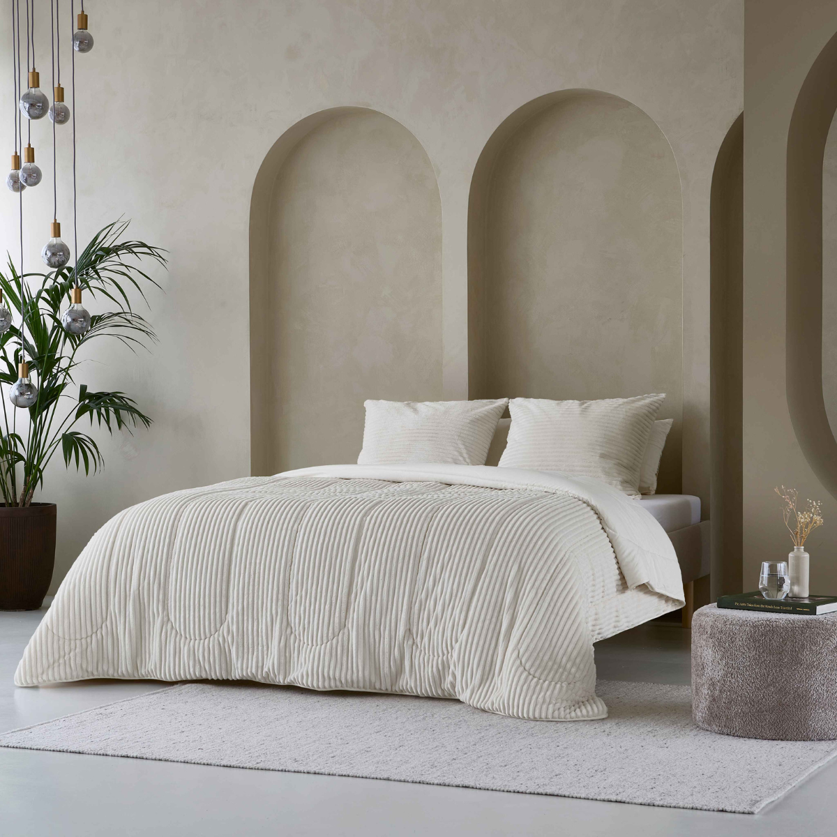 Zelesta Teddy Groovebed - Off White