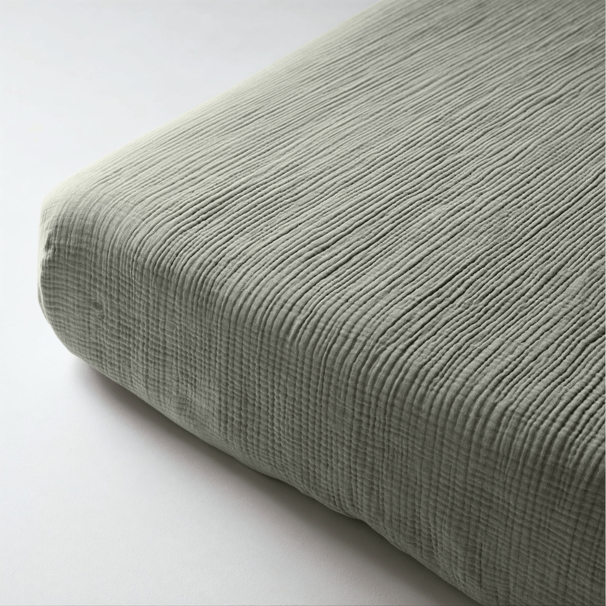 Mousseline Hoeslaken - Green