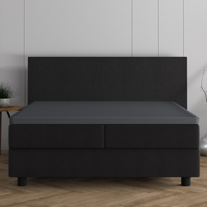 Double Jersey Topper Hoeslaken Grijs