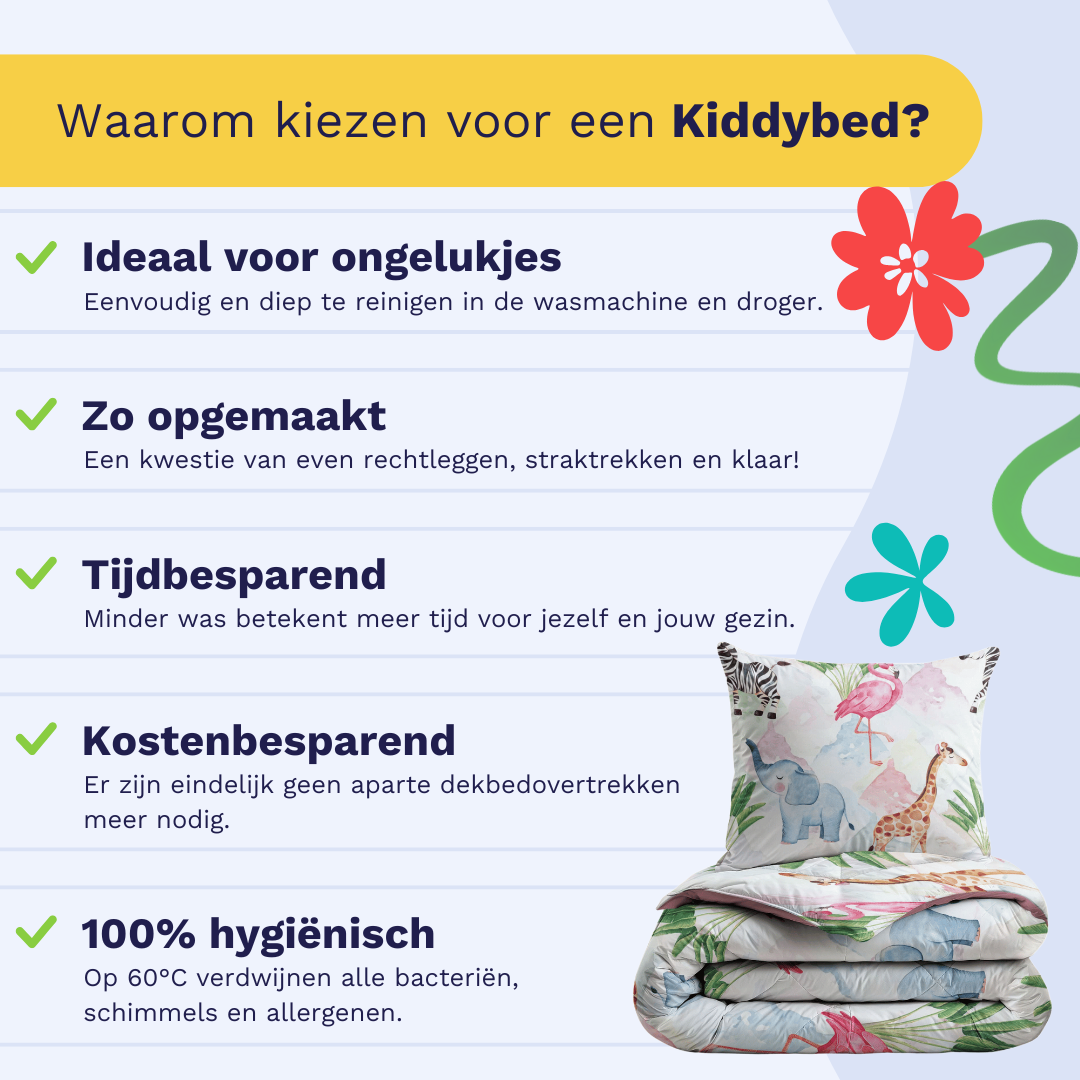 Kiddybed - Colourful Animals
