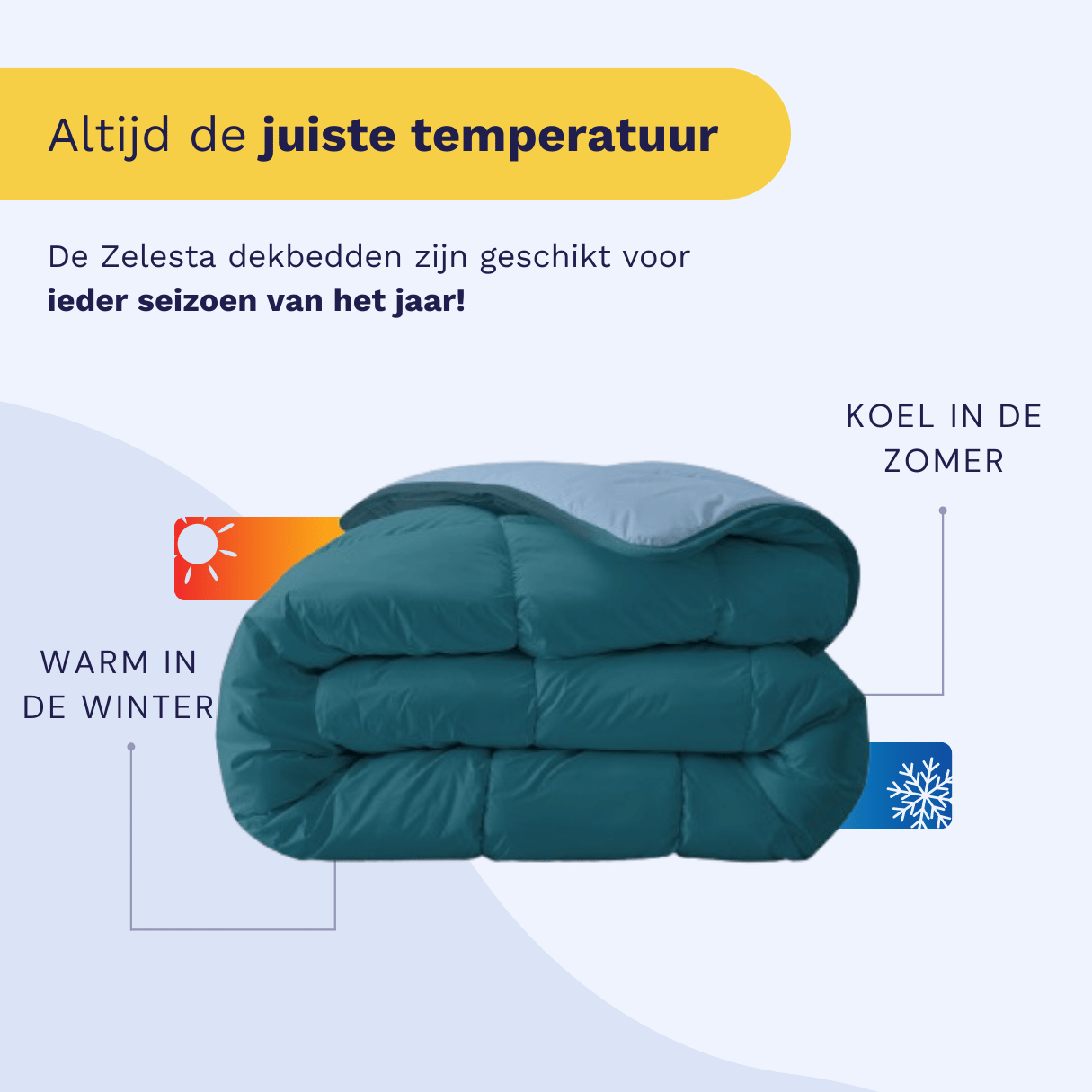 Zelesta Royalbed - Petrol & Bluefog
