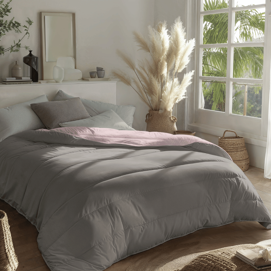 Zelesta Royalbed Light - Pastel Pink & Tender Grey