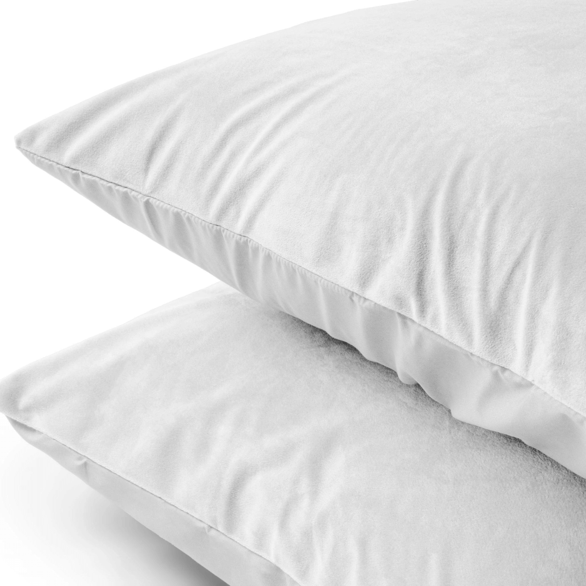 Velvet 2 in 1 Kussensloop Set van 2  - Wit