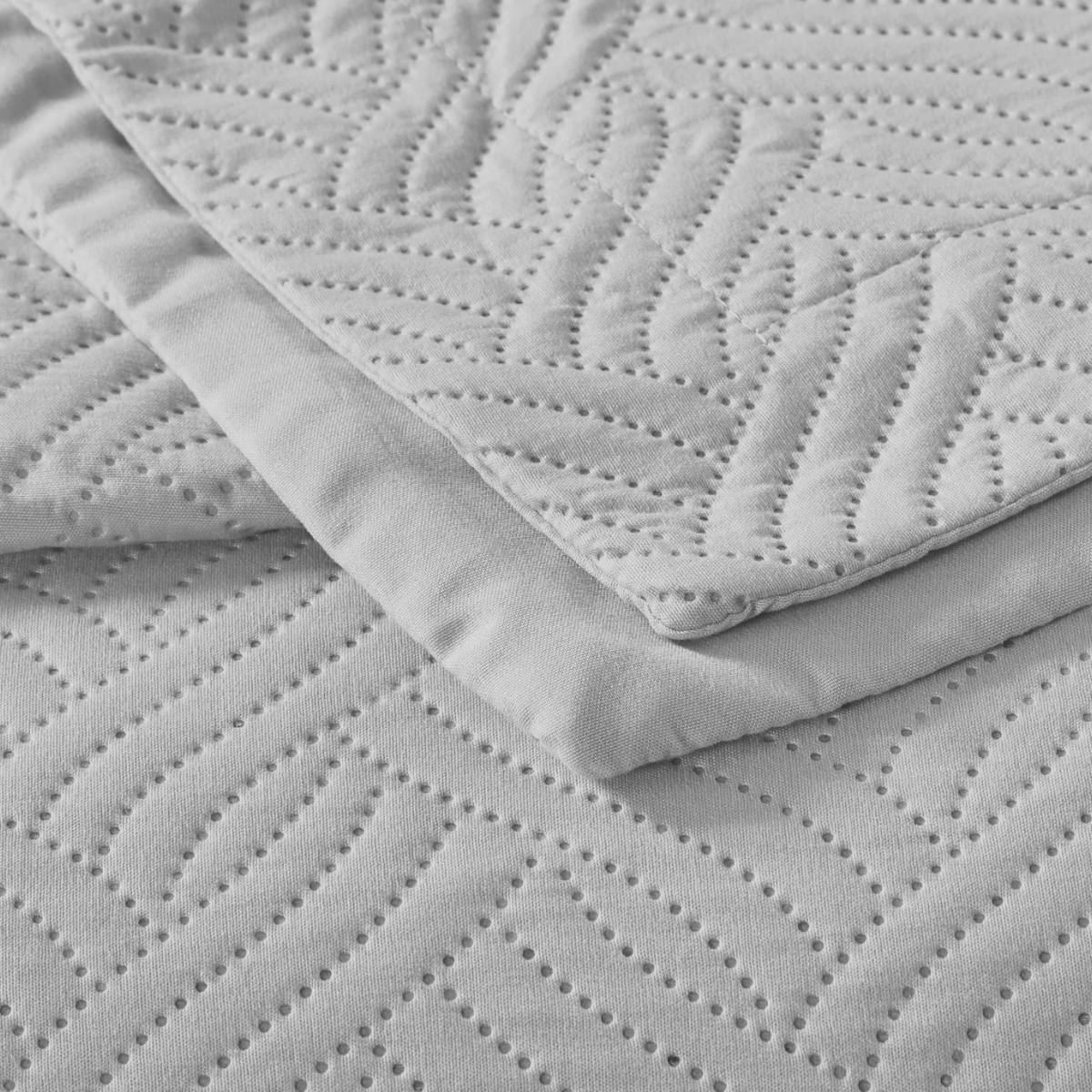 Wave Sprei Zilver
