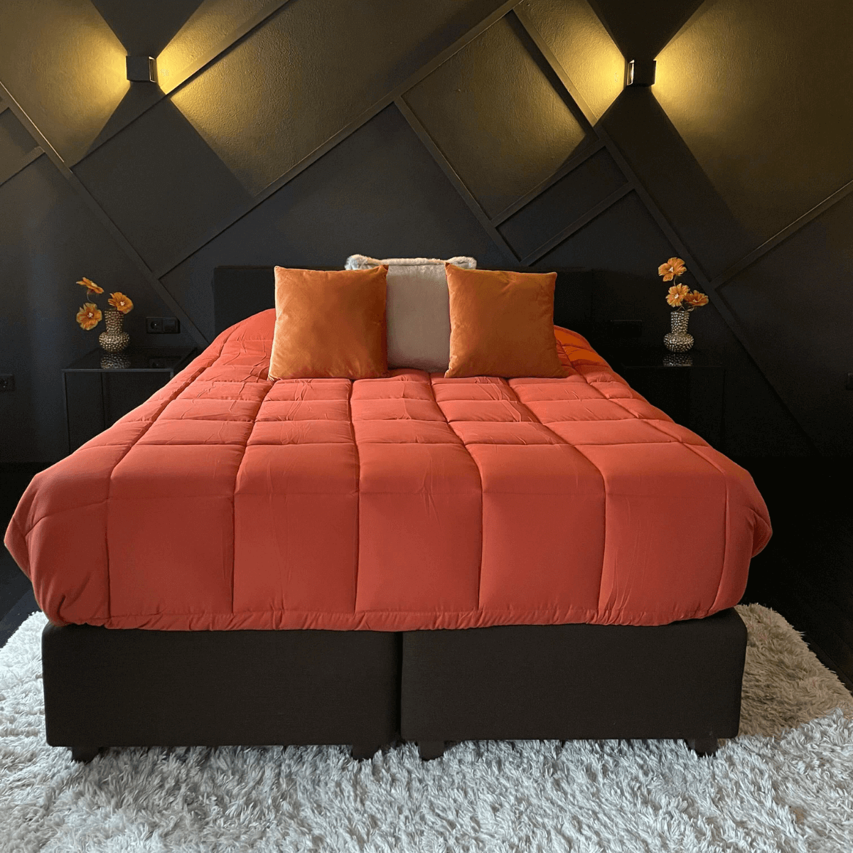 Zelesta Easybed - Lichtgrijs & Gember