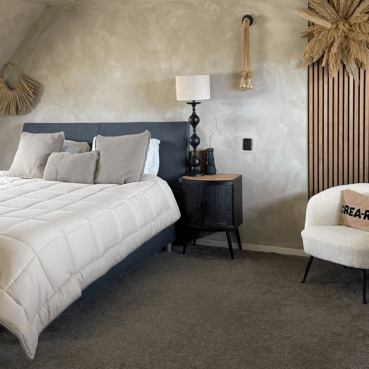 Zelesta Easybed - Taupe & Linnen