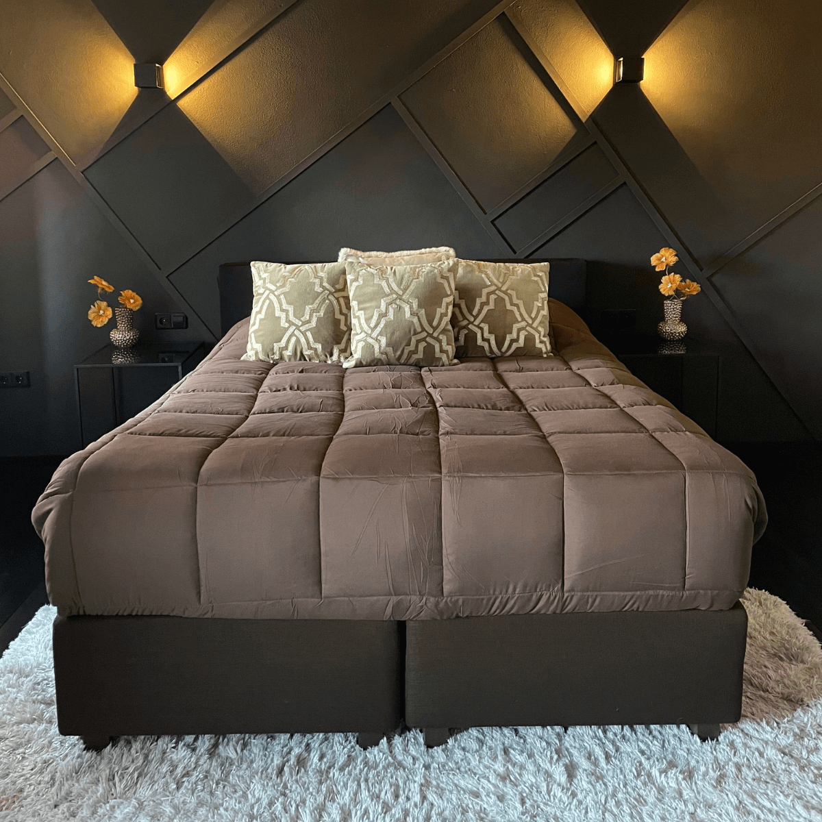 Zelesta Easybed - Chocolade & Koraal