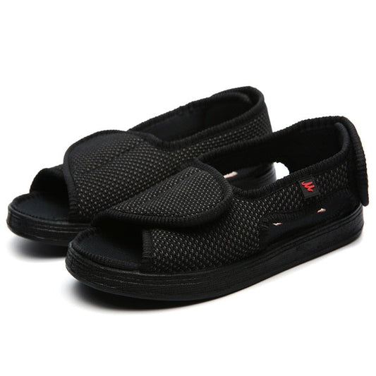 Coles Wide Feet Sandals - Black