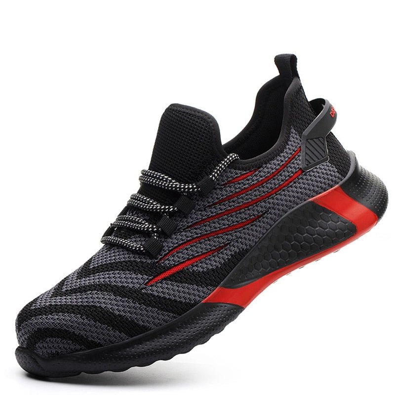 Unbreakable Ortho Safety Shoes - Red