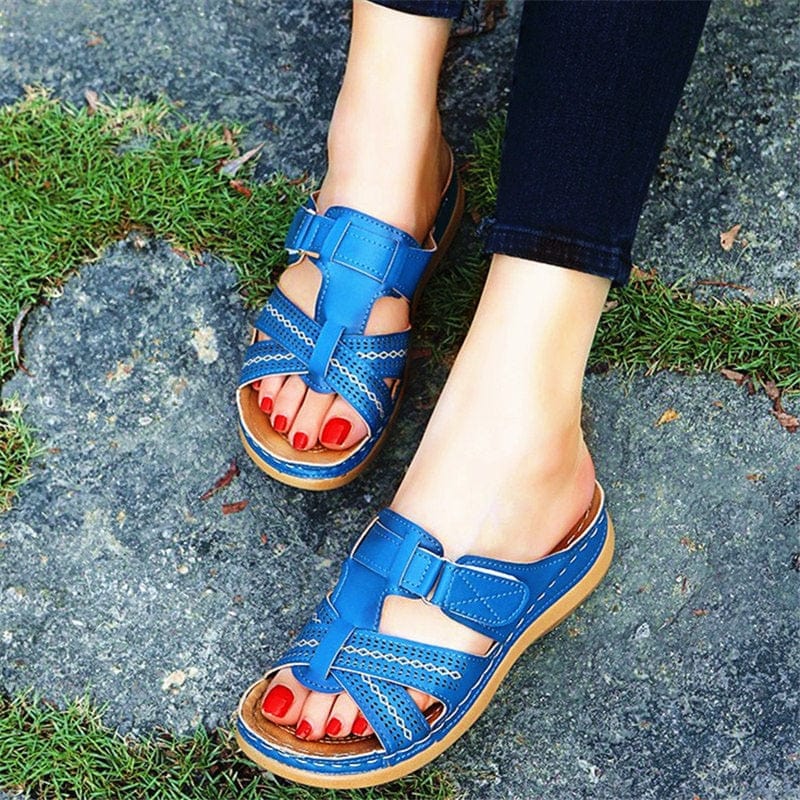 Ortho Roman Orthopedic Sandal - Blue