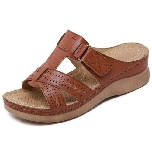 Ortho Roman Orthopedic Sandal - Brown
